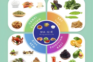 Mì rau củ hỗ trợ khoáng chất và vitamin