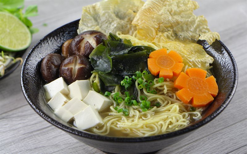 Mì healthy rau củ