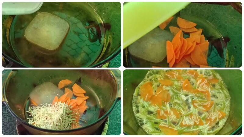 cách nấu mì rau củ đúng cách