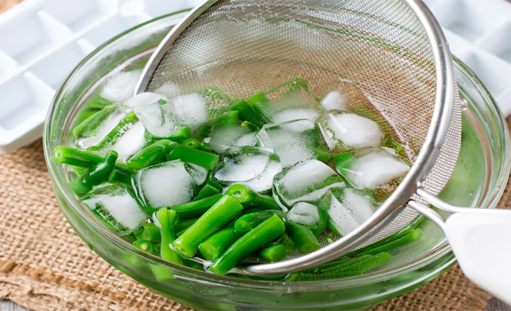 kỹ thuật sốc nhiệt trong nấu ăn