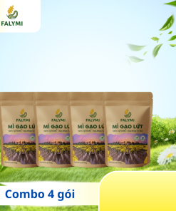 Combo 4 gói mì gạo lứt