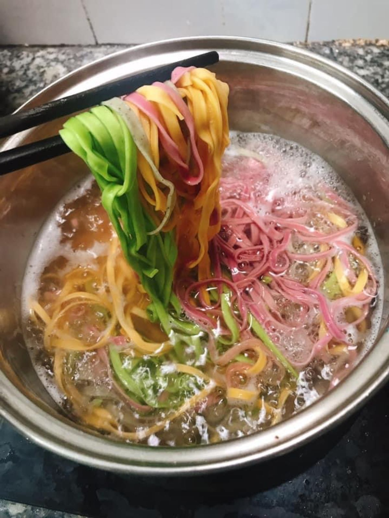 mì rau củ